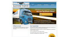 Desktop Screenshot of blackhorsetransport.ie